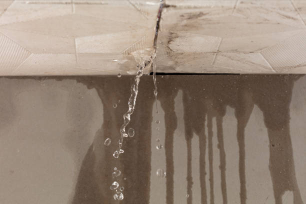 Professional Sewage Cleanup technician working in Rialto, CA